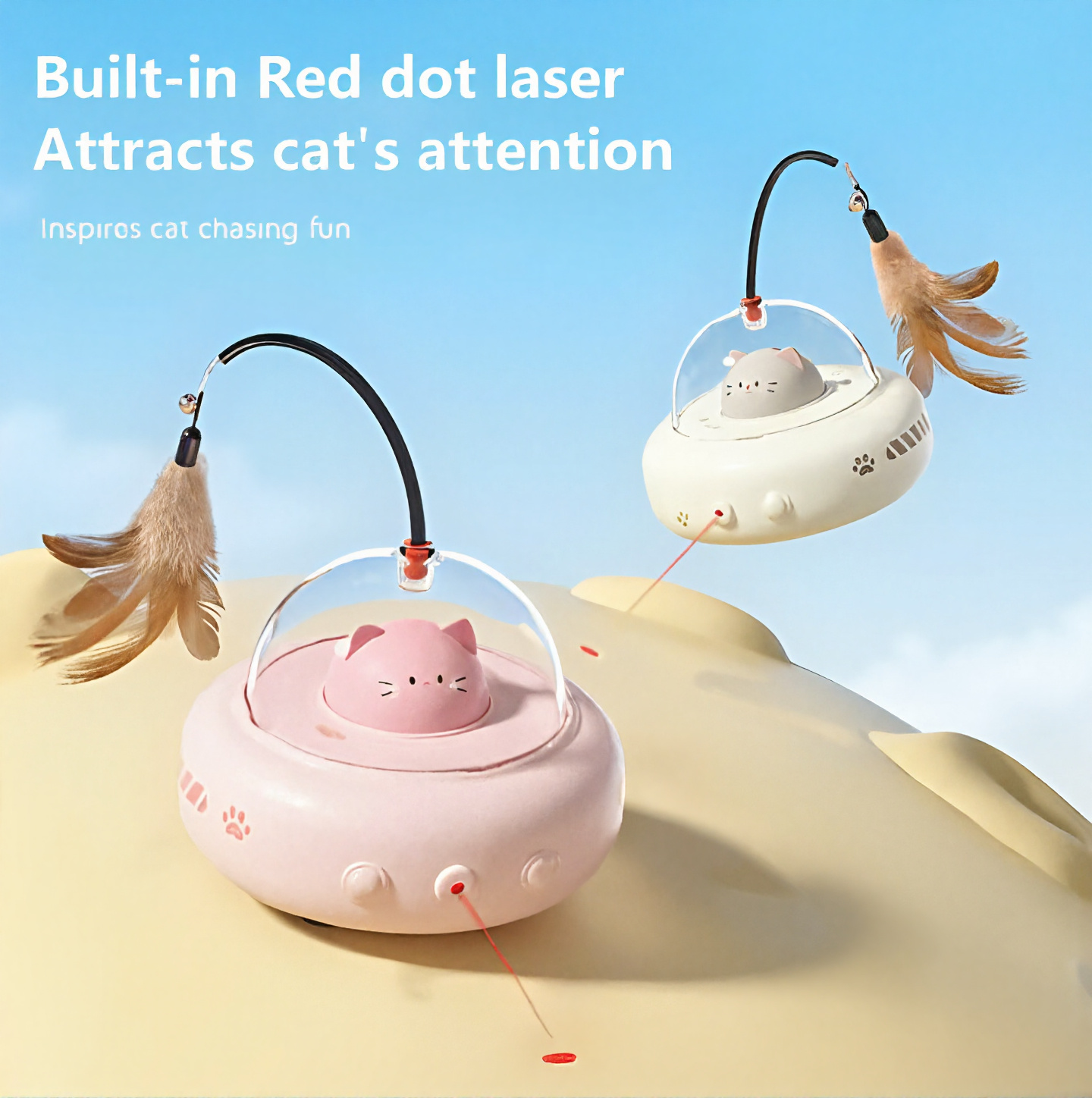 Electric Cat Interactive Toy