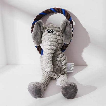 Plush Toys - Monkey, Lion, Elephant