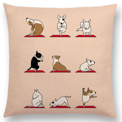 Dog Print Pillowcase